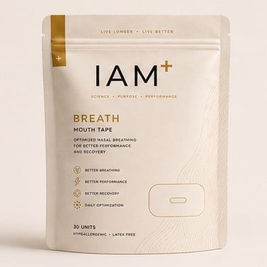Bolsa IAM Breath Mouth Tape, frente